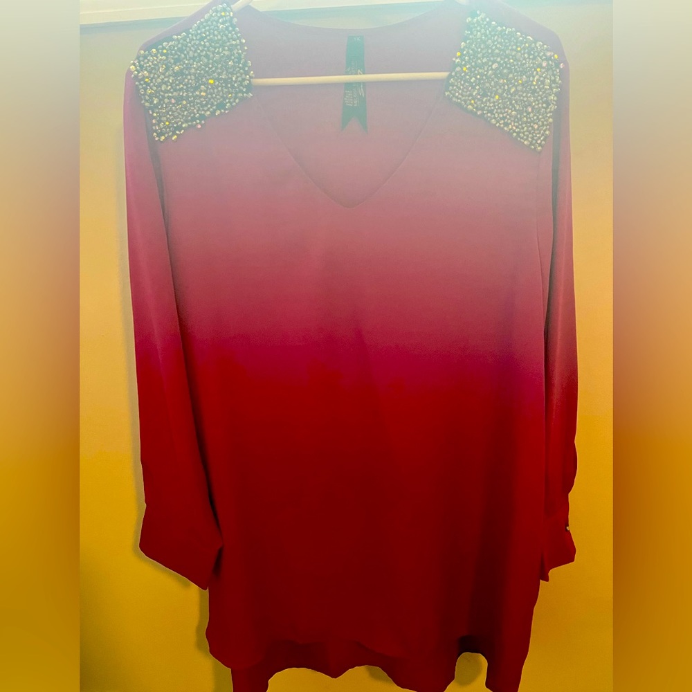 Beautiful Magenta/ Pink blouse from Nordstroms size 1X